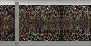 Echo, Wow and Flutter... Wall Covering by Fred Tomaselli ARTISTS,OBJECTS Maharam   