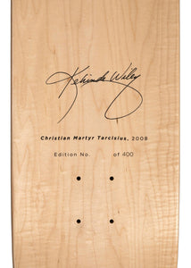 Christian Martyr Tarcisius Skateboard Deck by Kehinde Wiley  Artware Editions   