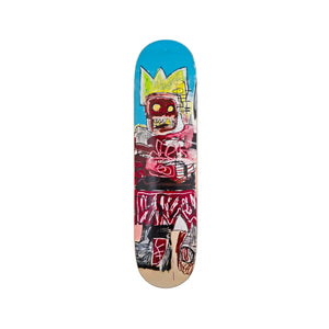 Untitled (Red King) by Jean-Michel Basquiat Skateboard Deck Skateroom