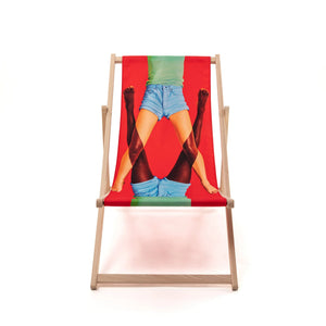 Deck Chair (Scissors) by Maurizio Cattelan Artware Editions