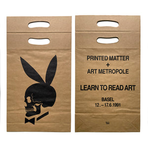 Skull Bunny Shopping Bag by Richard Prince  Artware Editions   