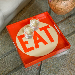 EAT Tray by Robert Indiana  Artware Editions   