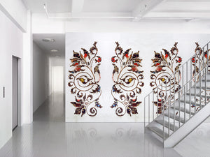Fleur de Lys Wall Covering by Vik Muniz ARTISTS,OBJECTS Maharam