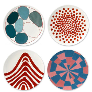 Plate (Pink and Blue) by Louise Bourgeois GIFTING,ARTISTS,OBJECTS Third Drawer Down