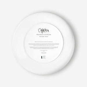 Plate by Maurizio Cattelan (Signed Edition) CFTH22