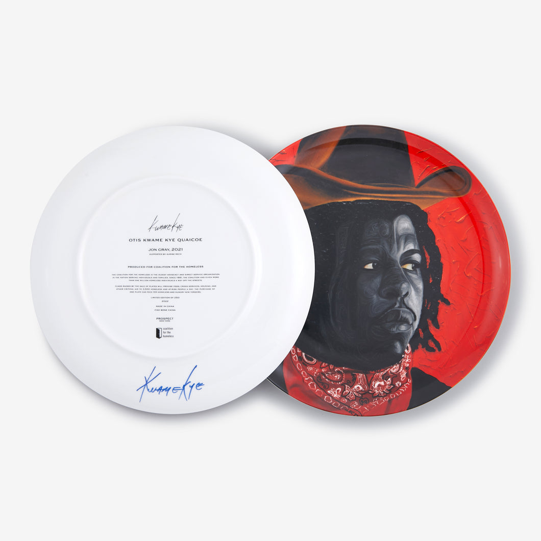 Otis Kwame Kye Quaicoe Plate (Signed Edition) CFTH22
