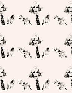 Andy Dandy Wallpaper by Christopher Makos ARTISTS,OBJECTS vendor-unknown black&white  