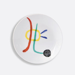 À Toute Épreuve Bread and Butter Plate Set by Joan Miró  Artware Editions   