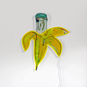 Banana by Jean-Michel Basquiat Neon Sign