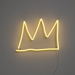Crown Neon Sign by Jean-Michel Basquiat  Artware Editions   