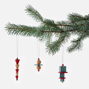 Bauhaus Era Christmas Ornaments  Artware Editions   