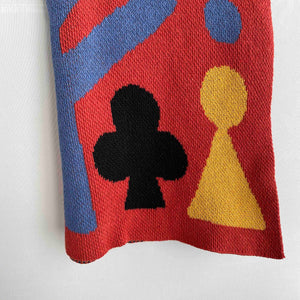 David Shillinglaw Hieroglyphics Cotton Throw Artware Editions