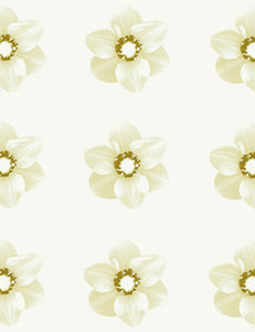 Blossom Dearie wallpaper by Paul Solberg ARTISTS,OBJECTS vendor-unknown white & gold  