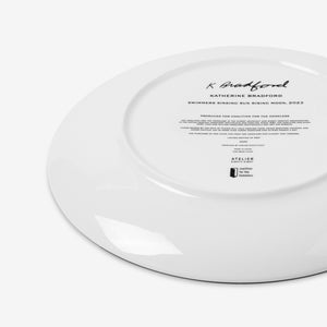 Katherine Bradford Plate - Limited Edition CFTH25