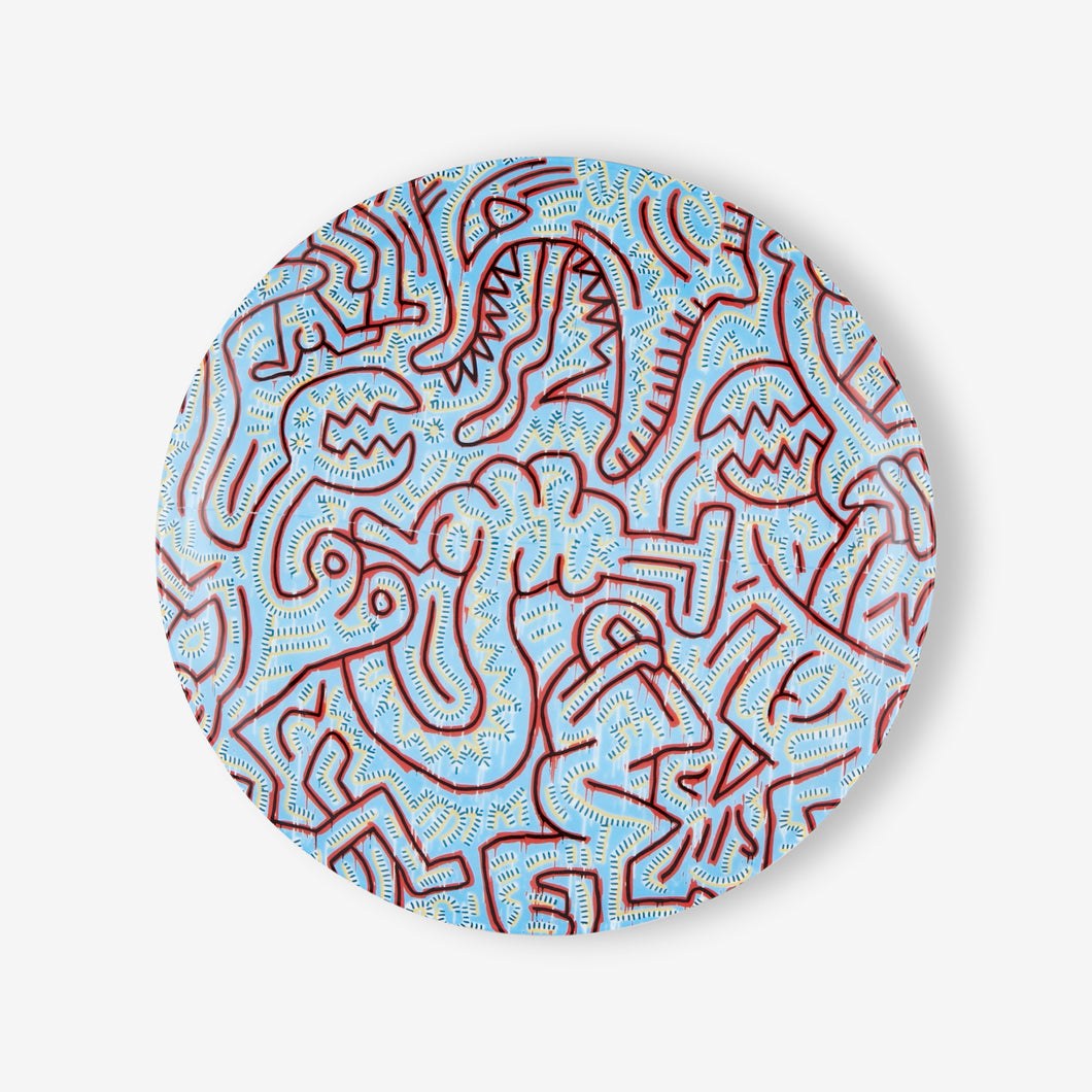 Keith Haring Plate CFTH25
