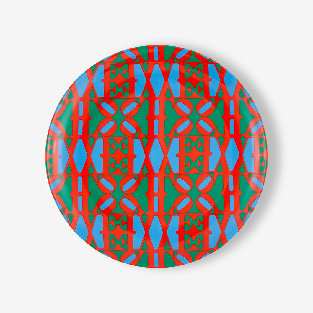 Robert Indiana Plate - Limited Edition CFTH25
