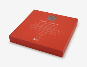Robert Indiana Plate - Limited Edition CFTH25