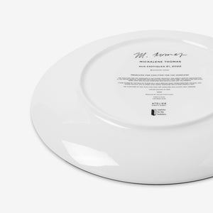 Mickalene Thomas Plate - Limited Edition CFTH25