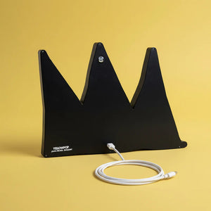 The Crown by Jean-Michel Basquiat LED Neon Lamp yellowpop