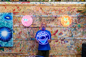 Charmony Neon Sign by Kenny Scharf  Artware Editions   