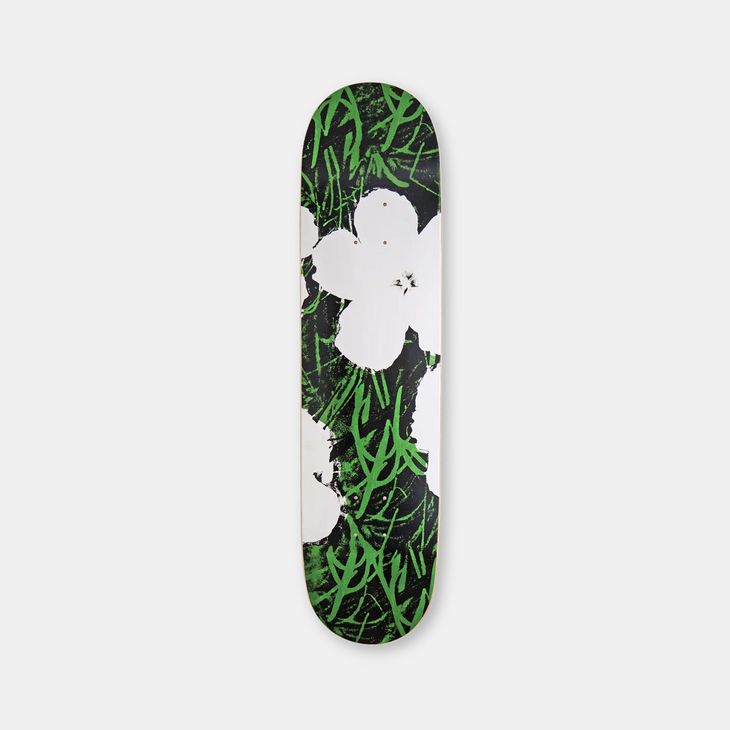 Flowers (Dawn) by Andy Warhol Skateboard Deck Skateroom