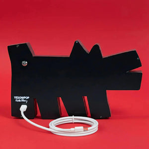 Barking Dog by Keith Haring LED Neon Lamp yellowpop