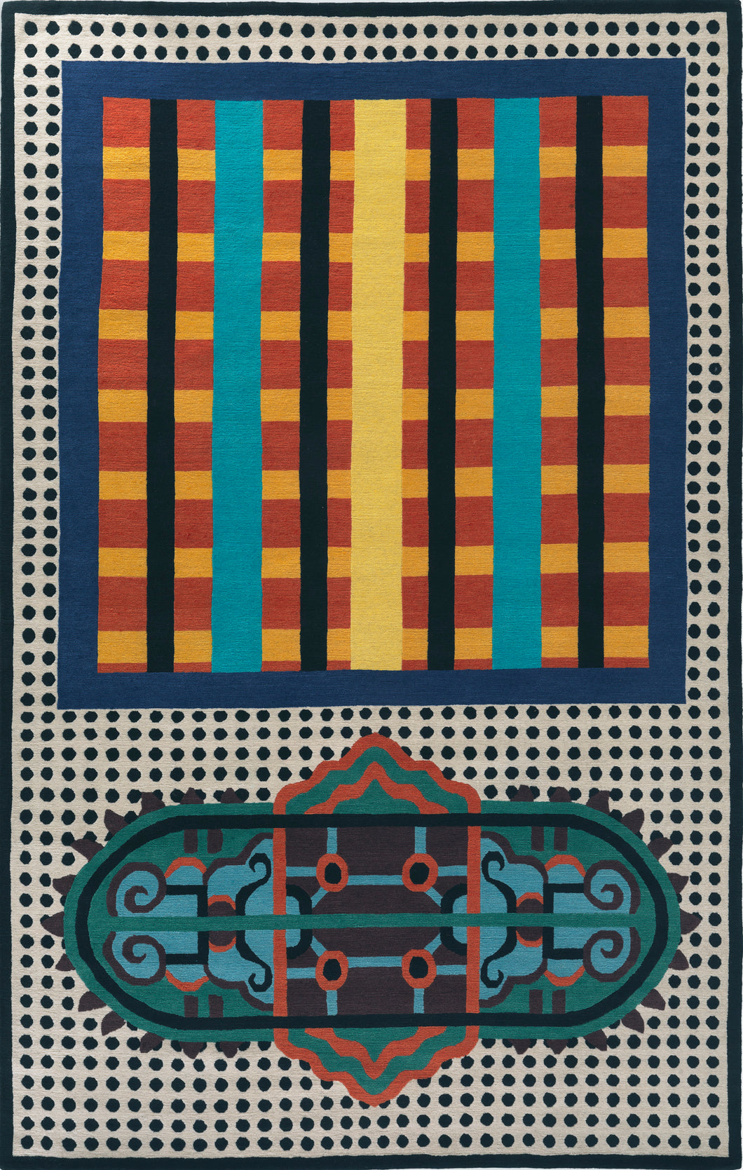 America 1 Rug by Nathalie Du Pasquier BravinLee