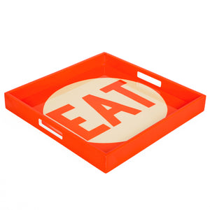 EAT Tray by Robert Indiana  Artware Editions   