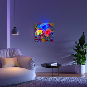 Faces in Places LED Neon Sign by Kenny Scharf