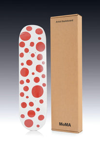 Big Dots (Red) Skateboard Deck by Yayoi Kusama Artware Editions
