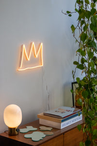 Crown Neon Sign by Jean-Michel Basquiat  Artware Editions   