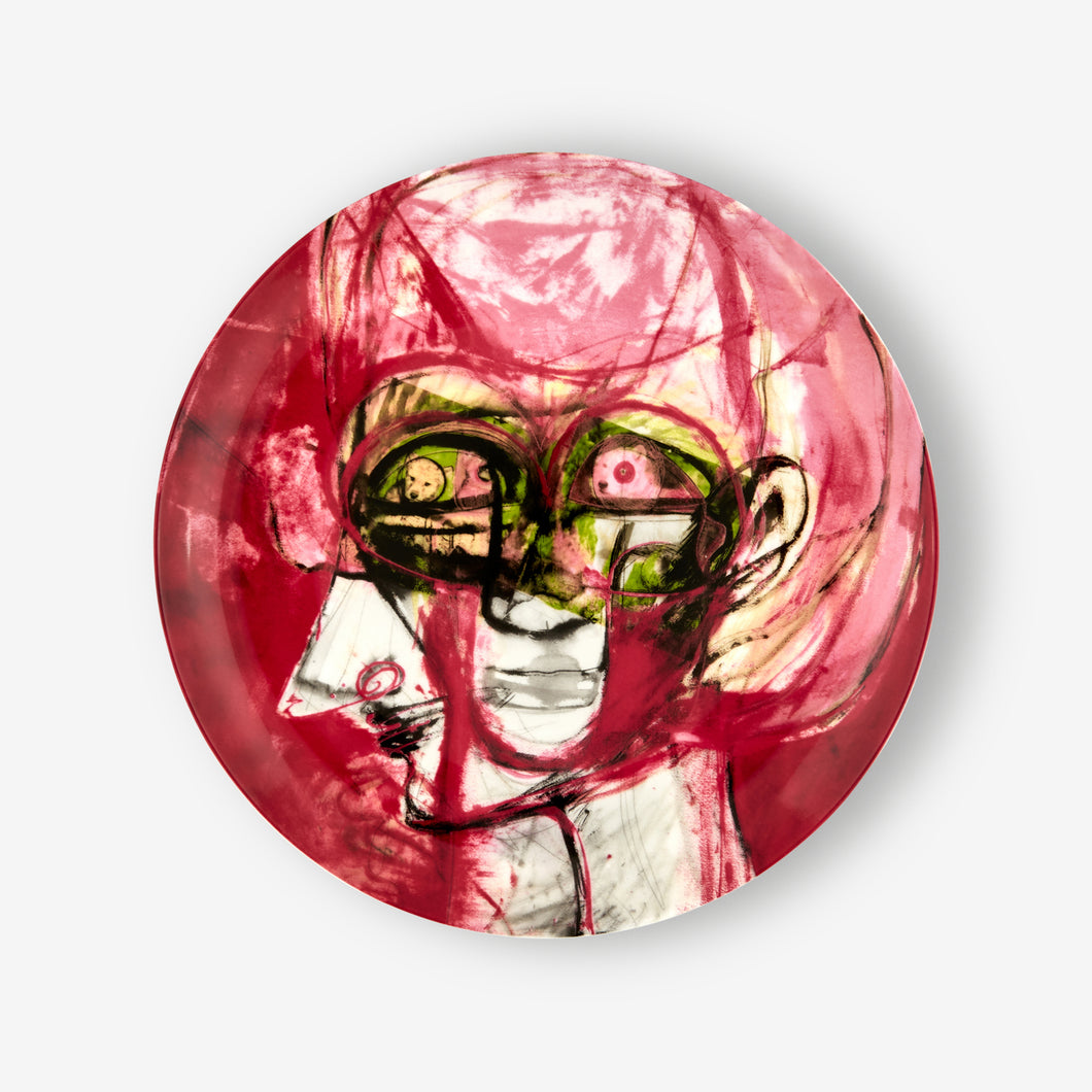 Huma Bhabha Plate - Limited Edition CFTH22