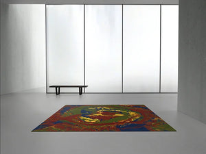Tumultuous Heart Rug by Walter Robinson