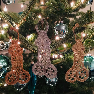 Olek Xxxmas Ornaments Artware Editions