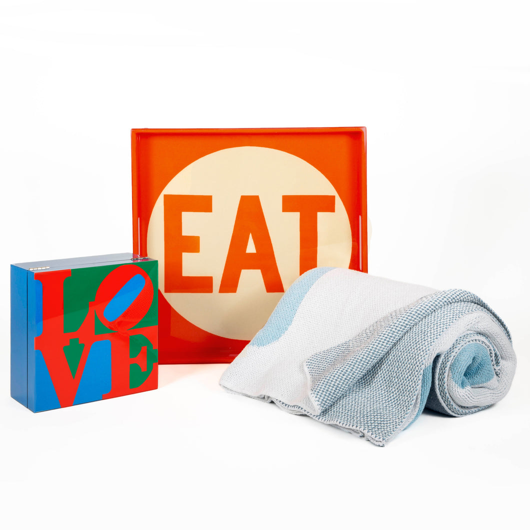 EAT Tray by Robert Indiana  Artware Editions   