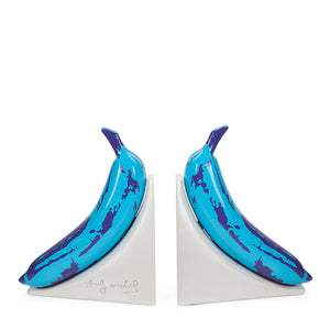 Banana Bookends (Blue) by Andy Warhol  Artware Editions   