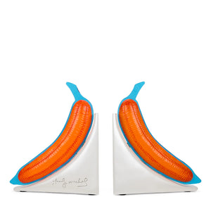 Banana Bookends (Blue) by Andy Warhol  Artware Editions   