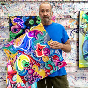Faces in Places LED Neon Sign by Kenny Scharf