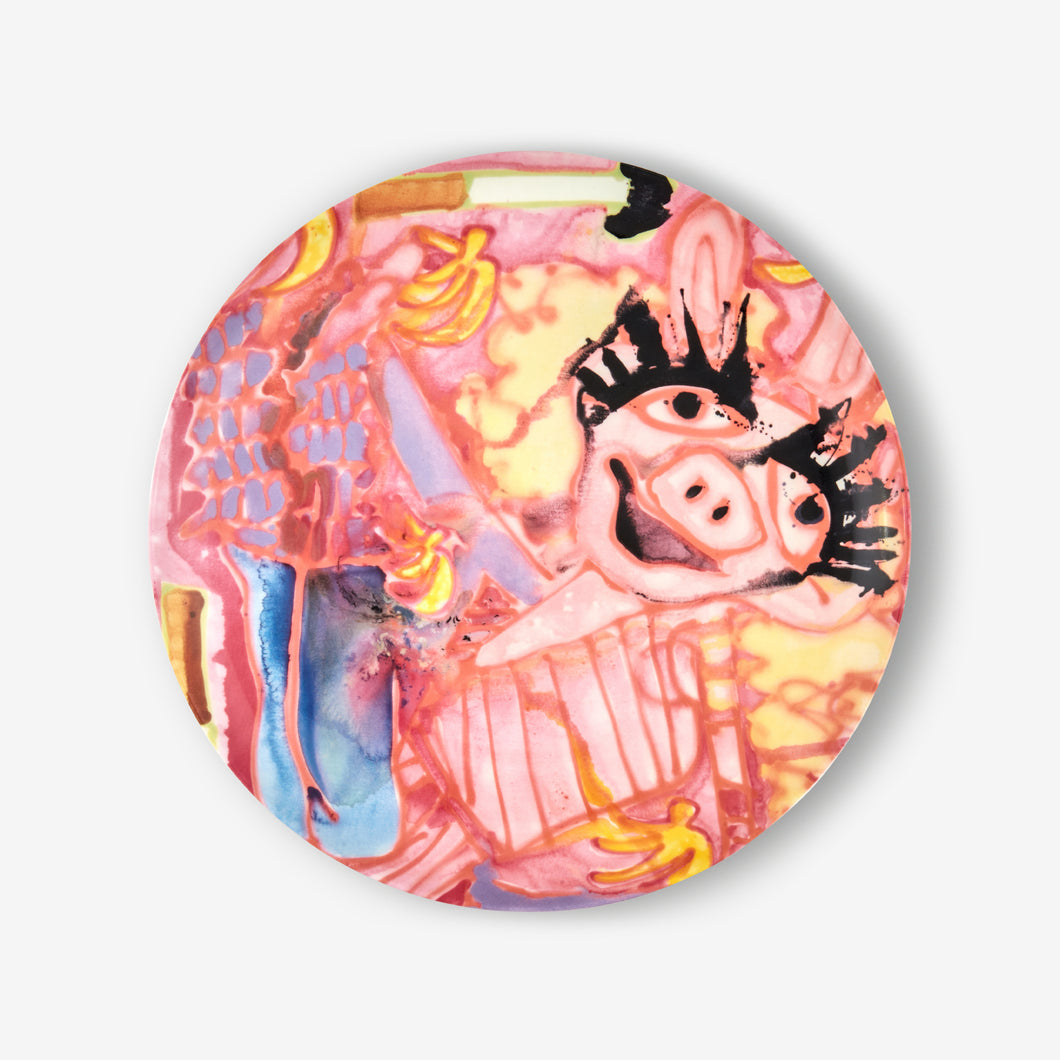 Katherine Bernhardt Plate - Limited Edition CFTH22