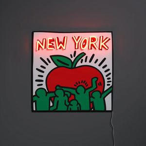 New York by Keith Haring LED Neon Sign