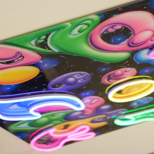 Globzoz Neon Sign by Kenny Scharf