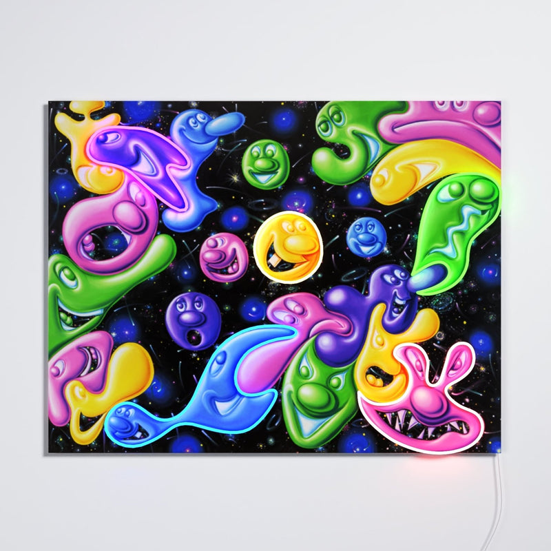 Globzoz LED Neon Sign by Kenny Scharf – Artware Editions