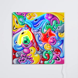 Faces in Places LED Neon Sign by Kenny Scharf