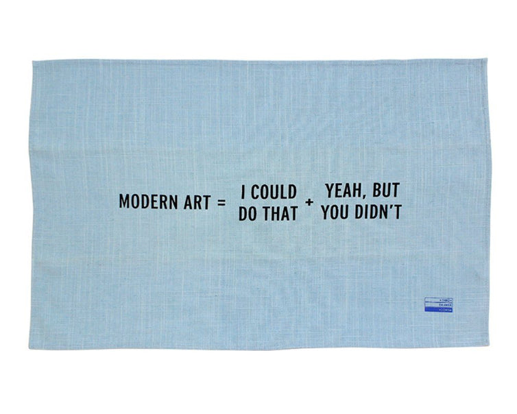 Modern Art Tea Towel by Craig Damrauer