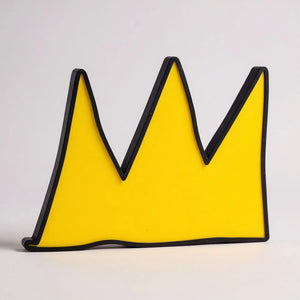 The Crown by Jean-Michel Basquiat LED Neon Lamp yellowpop