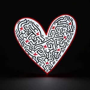 Dance Love by Keith Haring LED Neon Lamp yellowpop