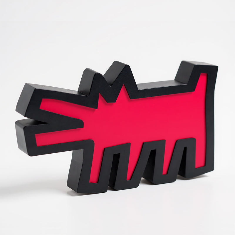 置物 Keith Haring : BARKING DOG Barking Dog by Keith Haring LED Neon Lamp – Artware Editions