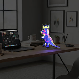 Pez by Jean-Michel Basquiat LED Neon Lamp yellowpop
