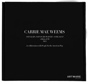 Not On My Watch Plate by Carrie Mae Weems  Artware Editions   