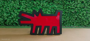 Barking Dog by Keith Haring LED Neon Lamp yellowpop